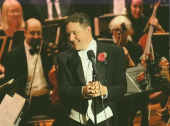 Doctor Thomas with the Anthracite Philharmonic Orchestra